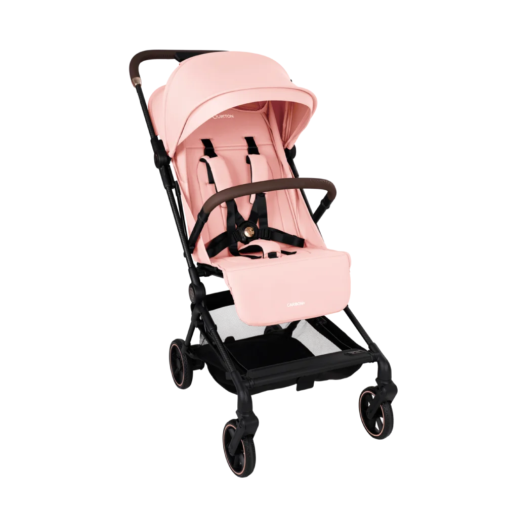 Quinton Carbon+ Compact Stroller (carbon fibre) — Pink
