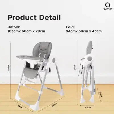 Quinton Pali 2-in-1 Swing High Chair catalog image 12