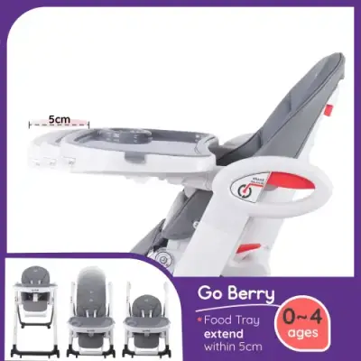 Quinton Go Berry Best Multifunction High Chair catalog image 7