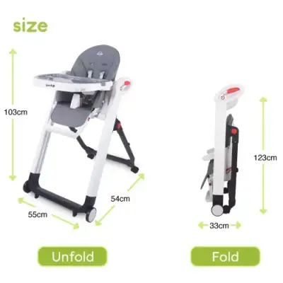 Quinton Go Berry Best Multifunction High Chair catalog image 10